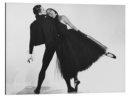 Alubild Ruth Page und Bentley Stone, Federal Ballet in Chicago, 1940