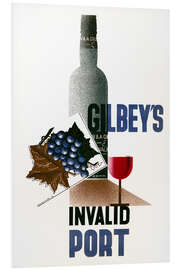 Bilde på skumplate Advertisement poster for Gilbey's Invalid Port Wine (1933)