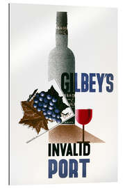 Gallery Print Werbeposter für Gilbey's Invalid Port Wein (1933)