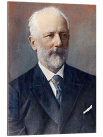 Aluminium print Piotr Ilyich Tchaikovsky, Russian Composer