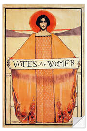 Selvklebende plakat American Women's Suffrage Poster, 1911