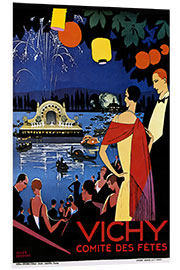 Tableau en PVC Vichy, Event Poster, 1920