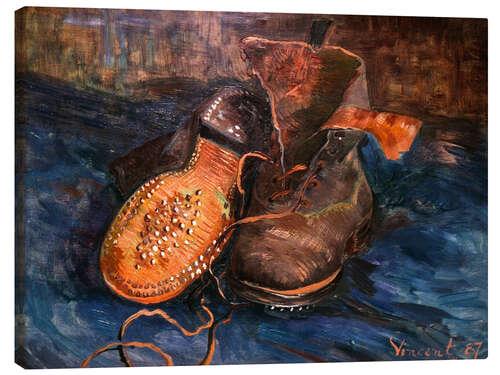 Lærredsbillede The Shoes, 1887