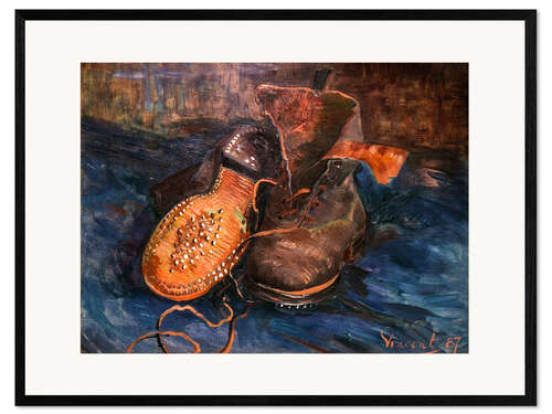 Framed art print The Shoes, 1887