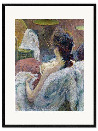 Framed art print The Model Resting, 1889