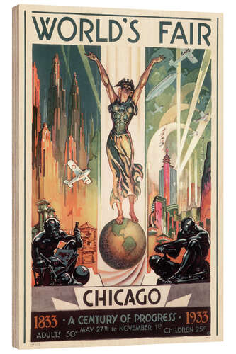 Obraz na drewnie Chicago World's Fair, 1933
