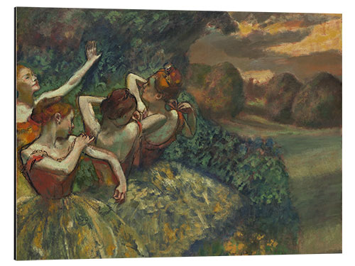 Aluminium print Four Dancers, 1899