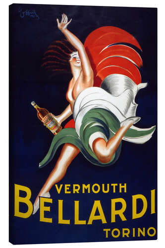 Lienzo Advertising Poster for Bellardi Vermouth, 1927