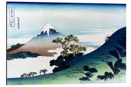 Tableau en aluminium A view of Inume Pass in the Kai Province, Japan (early 19th C.)