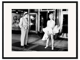 Kehystetty taidepainatus Marilyn Monroe and Tom Ewell, in a Scene From "The Seven Year Itch", 1955