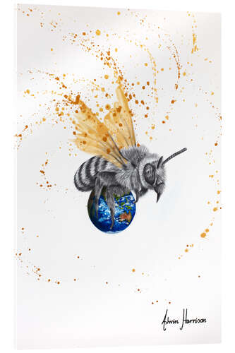 Acrylic print World Bee