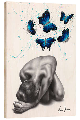 Wood print Metamorphic Soul