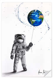 Naklejka na ścianę The Astronaut