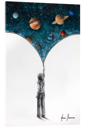 Acrylic print The Dream of Space
