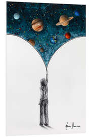 Hartschaumbild Der Traum vom Weltraum