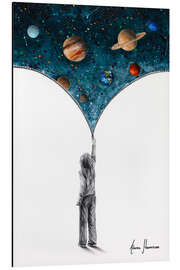 Magnettafel Der Traum vom Weltraum