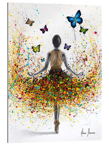 Galleritryk Rainbow Butterfly Ballerina