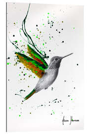 Tableau en plexi-alu Healing Hummingbird