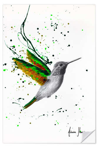 Sisustustarra Healing Hummingbird