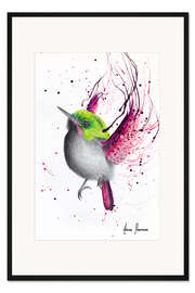 Gerahmter Kunstdruck Happy Flappy