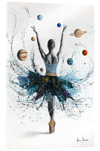 Acrylglas print Space Dance