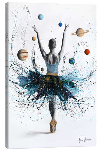 Canvas print Space Dance