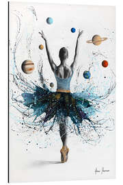 Magnettafel Weltraumtanz