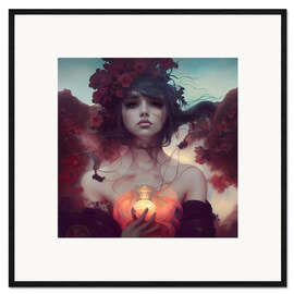 Framed art print Heart Pain