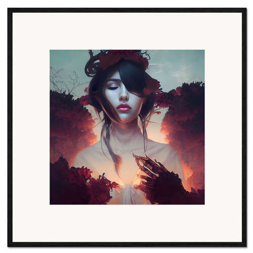 Framed art print The Power from within