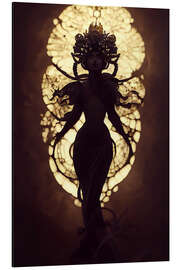 Aluminium print Goddess in the Evening Light