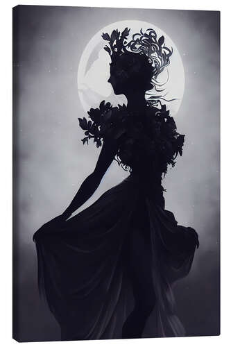 Canvas print Goddess of the Moonlight