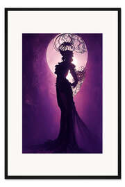 Gerahmter Kunstdruck Göttin der aufgehenden Sonne