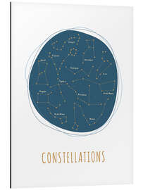 Aluminiumsbilde Constellations II