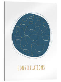 Quadro em plexi-alumínio Constellations II