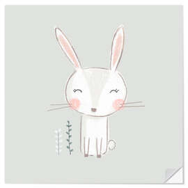 Wall sticker Cute Bunny