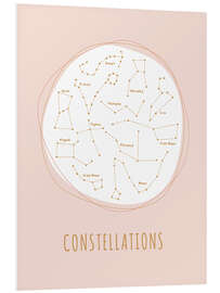 Foam board print Constellations II