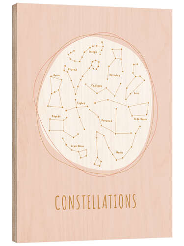 Holzbild Constellations II