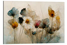 Magnettafel Trockenblumen Arrangement