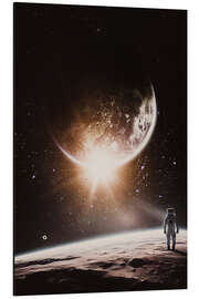 Magnettafel Monderkundung - Allein im Weltraum