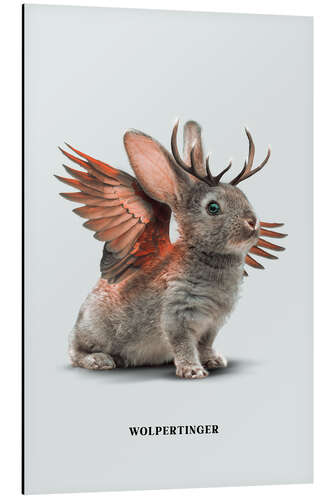 Aluminium print Wolpertinger