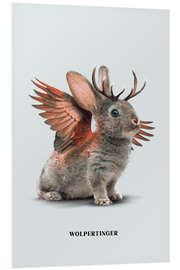 Hartschaumbild Wolpertinger