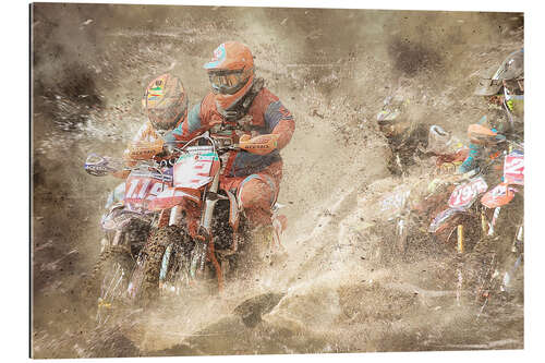 Gallery print Motocross I