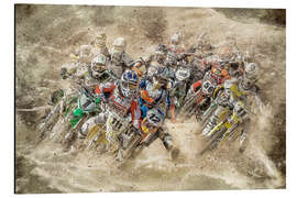 Magnettafel Motocross II