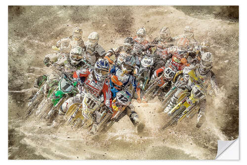 Sisustustarra Motocross II