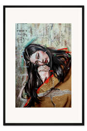 Gerahmter Kunstdruck Sweet Geisha