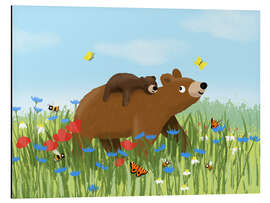 Magnettafel Bärenglück