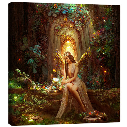 Obraz na płótnie The Flower Fairy
