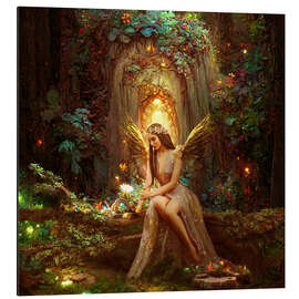 Magnettafel Die Blumenfee