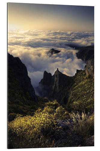 Gallery Print Madeira in den Wolken