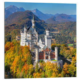 Gallery Print Schloss Neuschwanstein im Herbst II